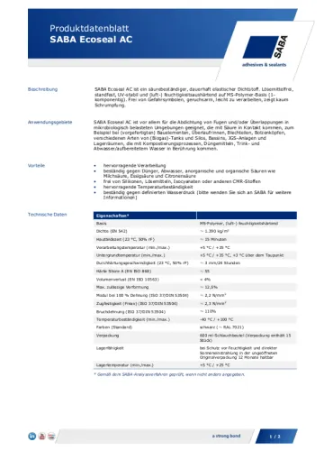 SABA Ecoseal AC